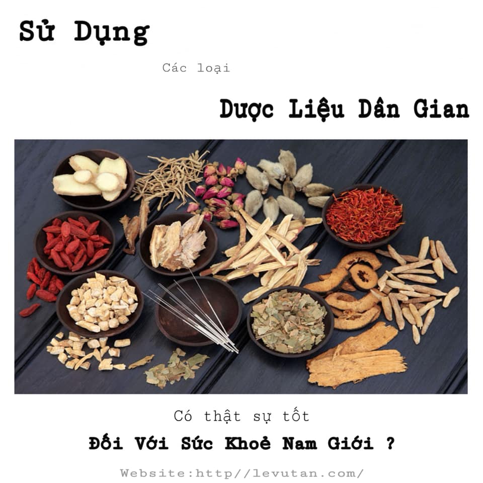 LIỆU SỬ DỤNG CÁC DƯỢC LIỆU DÂN GIAN CÓ CẢI THIỆN SỨC KHOẺ NAM GIỚI ?